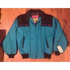 Vintage Santa Fe Trail Southwestern Jacket Made in USA NWT